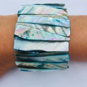 Turquoise Shell Bracelet